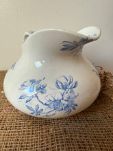 Load image into Gallery viewer, French Vintage Blue and White Tubby Jug
