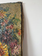 Load image into Gallery viewer, Stunning Antique French Floral Oil Painting

