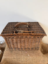 Load image into Gallery viewer, Lovely Vintage Wicker Basket
