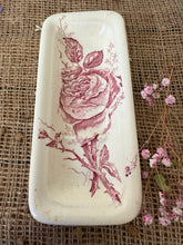 Load image into Gallery viewer, Lovely French Pink Rose Soap Dish
