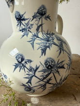 Load image into Gallery viewer, French Vintage Blue Transferware Jug
