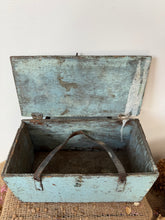 Load image into Gallery viewer, Fabulous Rustic Blue Scratch Built Box
