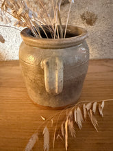 Load image into Gallery viewer, French Mottled Earred Confit Pot
