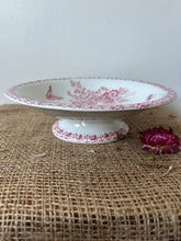 Load image into Gallery viewer, Pretty French Vintage Raised Ironstone Compote
