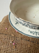 Load image into Gallery viewer, French Ironstone Wide Sauce Pot
