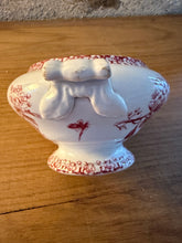 Load image into Gallery viewer, Miniature French Pinky Red Soupiere
