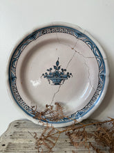 Load image into Gallery viewer, French Antique Stapled Plate
