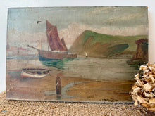 Load image into Gallery viewer, Gorgeous French Sailing Boat Oil on Canvas
