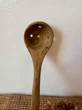 Load image into Gallery viewer, French Textured Vintage Olive Spoon
