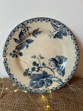 Load image into Gallery viewer, French Transferware Ironstone Plate
