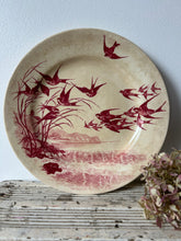 Load image into Gallery viewer, French Pink Transferware Plate
