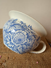 Load image into Gallery viewer, French Vintage Blue and White ‘Jardiniere’ Pot

