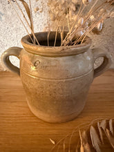 Load image into Gallery viewer, French Mottled Earred Confit Pot
