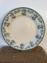 Load image into Gallery viewer, Large Choisy de Roi Dark Green Transferware Plate
