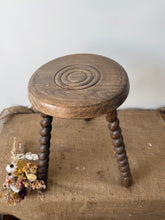 Load image into Gallery viewer, Gorgeous French Twisted Legged Stool

