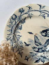 Load image into Gallery viewer, French Transferware Bird Plate
