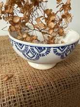 Load image into Gallery viewer, Gorgeous Patterned Blue and White Cafe au Lait
