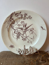 Load image into Gallery viewer, Large Neutral Transferware Platter
