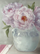 Load image into Gallery viewer, Pretty Peony Oil Painting
