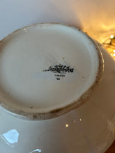 Load image into Gallery viewer, Cream French Vintage Ironstone Soupiere
