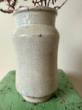 Load image into Gallery viewer, Stunning French Tin Glazed Apothecary Jar
