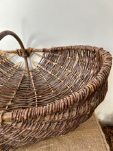 Load image into Gallery viewer, Super Large French Wicker Basket.
