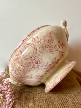 Load image into Gallery viewer, Large French Pink Buttery Soupiere
