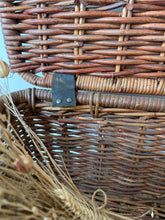 Load image into Gallery viewer, French Vintage Wicker Basket
