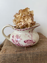 Load image into Gallery viewer, Gorgeous French Ironstone Tubby Water Jug
