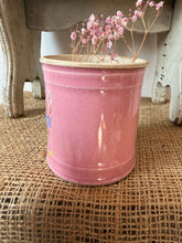 Load image into Gallery viewer, French St Uze Pink and Enamel Thè Canister
