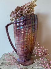 Load image into Gallery viewer, Fabulous Iridescent Purple Vase
