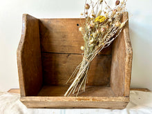 Load image into Gallery viewer, French Vintage Wooden washboard Box
