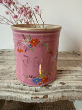 Load image into Gallery viewer, French St Uze Pink and Enamel Thè Canister
