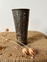 Load image into Gallery viewer, French Tall Vintage Metal Faisselle
