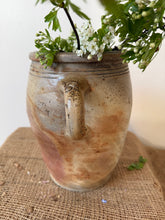 Load image into Gallery viewer, Large Vintage Stoneware Handled Pot
