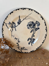 Load image into Gallery viewer, Beautiful Trio Of Birds French Ironstone Plate
