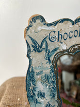 Load image into Gallery viewer, Vintage French Chocolat Advertising Mirror
