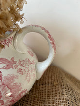 Load image into Gallery viewer, Pink Transferware Sarreguimes Jug
