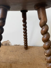Load image into Gallery viewer, Gorgeous French Twisted Legged Stool
