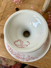 Load image into Gallery viewer, Taller French Pink Transferware Compote
