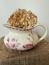 Load image into Gallery viewer, Gorgeous French Ironstone Tubby Water Jug
