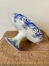 Load image into Gallery viewer, French Vintage Pretty Blue Compote
