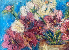 Load image into Gallery viewer, Beautiful Framed Floral Oil on Canvas
