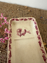 Load image into Gallery viewer, Pink Ironstone Toothbrush Dish
