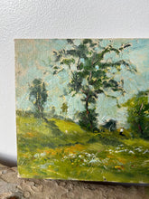 Load image into Gallery viewer, French Landscape Oil on Board
