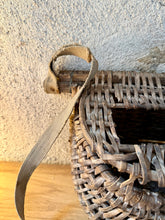 Load image into Gallery viewer, Rustic French Wicker Fishing Creel
