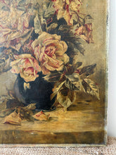 Load image into Gallery viewer, Vintage Roses Oil on Canvas
