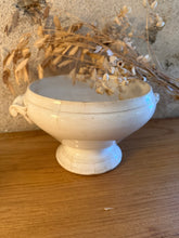 Load image into Gallery viewer, French Sarreguimes Neutral Ironstone Soupiere
