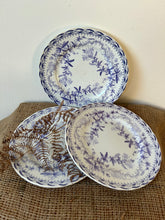 Load image into Gallery viewer, Pretty French Gentle Blue Plates
