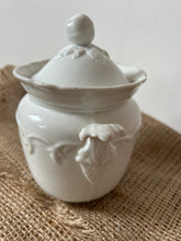 Load image into Gallery viewer, French White Lidded Pot
